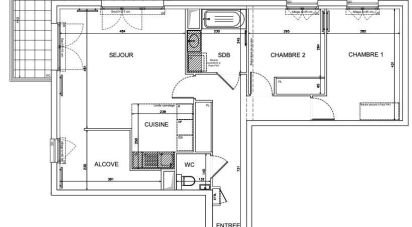 Appartement 3 pièces de 76 m² à Saint-Maur-des-Fossés (94100)