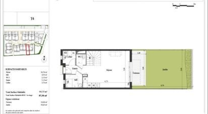 Apartment 4 rooms of 87 m² in Mauguio (34130)