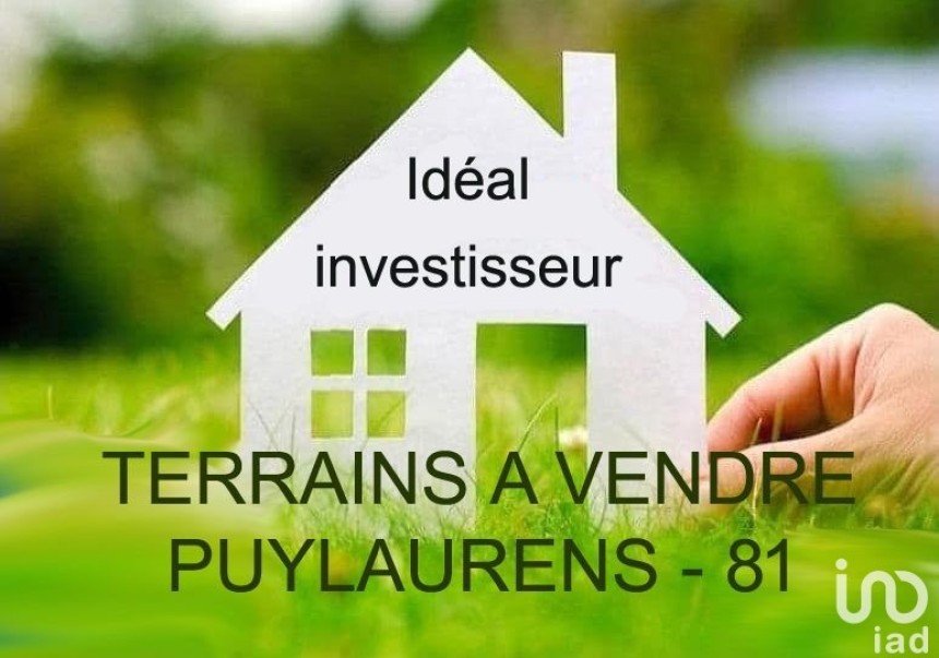 Land of 5,380 m² in Puylaurens (81700)