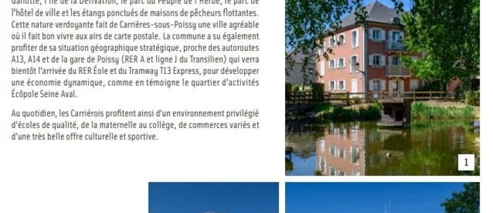 Apartment 4 rooms of 85 m² in Carrières-sous-Poissy (78955)