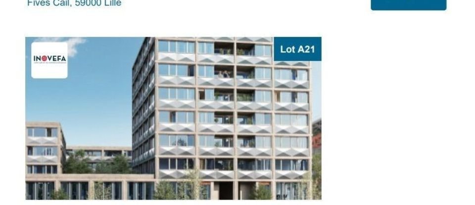 Appartement 4 pièces de 86 m² à Lille (59000)