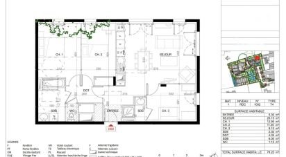 Apartment 4 rooms of 78 m² in Craponne (69290)