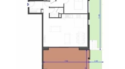 Appartement 3 pièces de 81 m² à Bormes-les-Mimosas (83230)