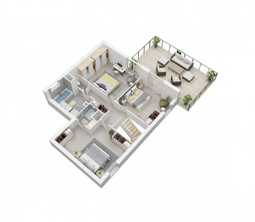 Appartement 5 pièces de 122 m² à Le Bouscat (33110)