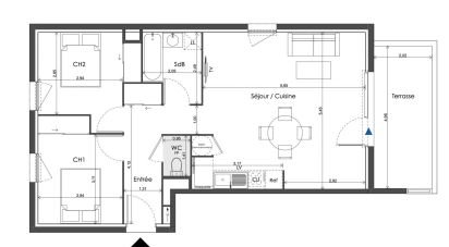Appartement 3 pièces de 65 m² à Baillargues (34670)