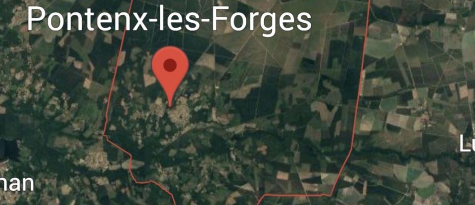 Land of 6,300 m² in Pontenx-les-Forges (40200)