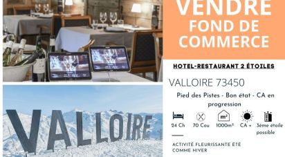 Hotel-restaurant of 1,000 m² in Valloire (73450)