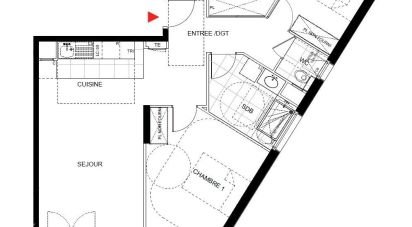 Apartment 3 rooms of 66 m² in Le Plessis-Trévise (94420)