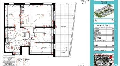 Appartement 4 pièces de 75 m² à Arpajon (91290)