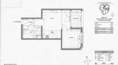 Apartment 2 rooms of 46 m² in Ivry-sur-Seine (94200)