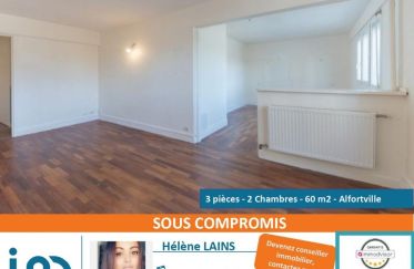 Appartement 3 pièces de 59 m² à Alfortville (94140)