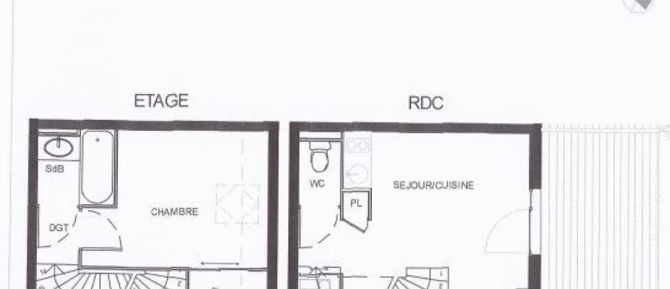 House 2 rooms of 30 m² in Auberville (14640)