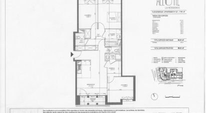 Appartement 4 pièces de 85 m² à Antony (92160)