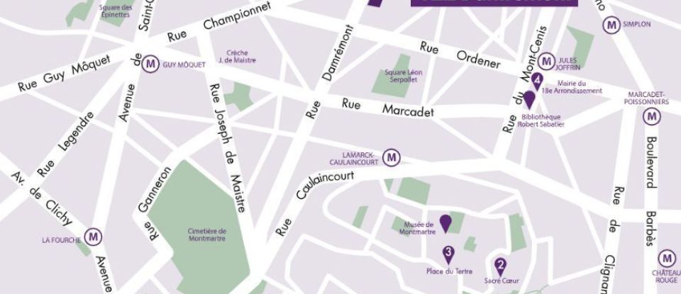 Appartement 5 pièces de 109 m² à Paris (75018)