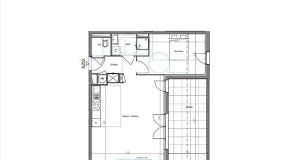 Apartment 2 rooms of 55 sq m in Cogolin (83310)