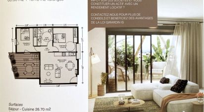 Apartment 2 rooms of 47 m² in Saint-Denis (97400)