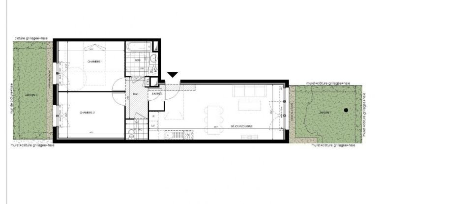Apartment 3 rooms of 65 m² in Provins (77160)