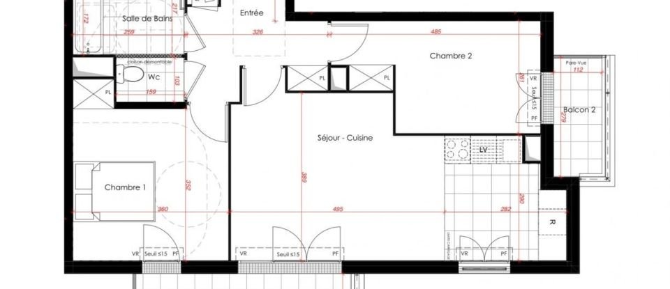 Apartment 3 rooms of 64 m² in Le Perreux-sur-Marne (94170)