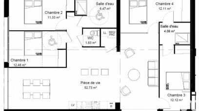 House 5 rooms of 116 m² in Saint-Herblain (44800)