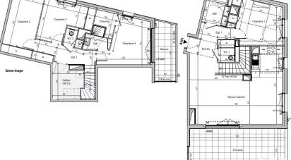 Duplex 5 rooms of 121 m² in Nantes (44100)