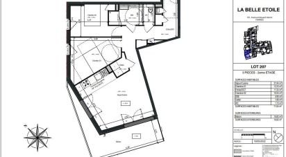 Appartement 3 pièces de 71 m² à Vannes (56000)