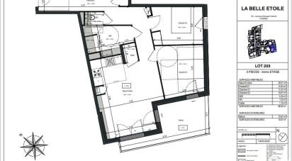 Appartement 3 pièces de 69 m² à Vannes (56000)