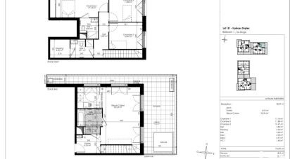 Apartment 5 rooms of 103 m² in Châtenay-Malabry (92290)