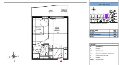 Appartement 2 pièces de 42 m² à Agde (34300)