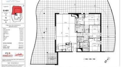 Appartement 4 pièces de 106 m² à Sérignan (34410)