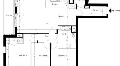 Apartment 4 rooms of 85 m² in Pomponne (77400)