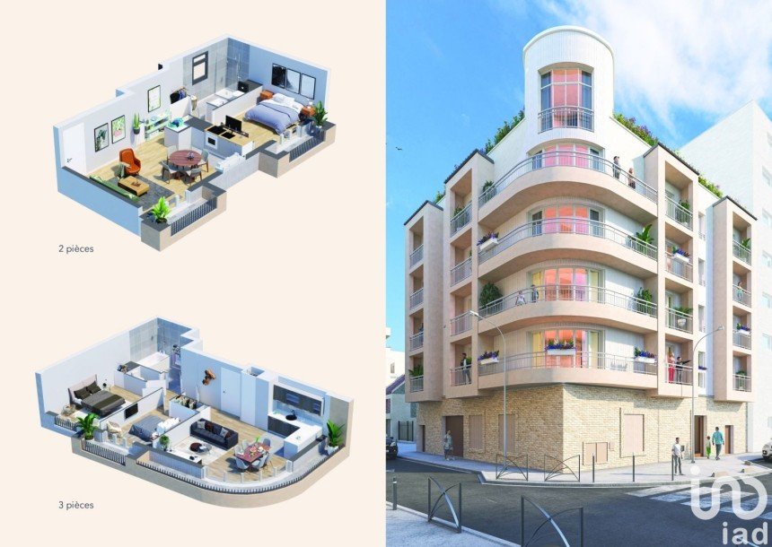 Appartement 4 pièces de 81 m² à Saint-Ouen-sur-Seine (93400)
