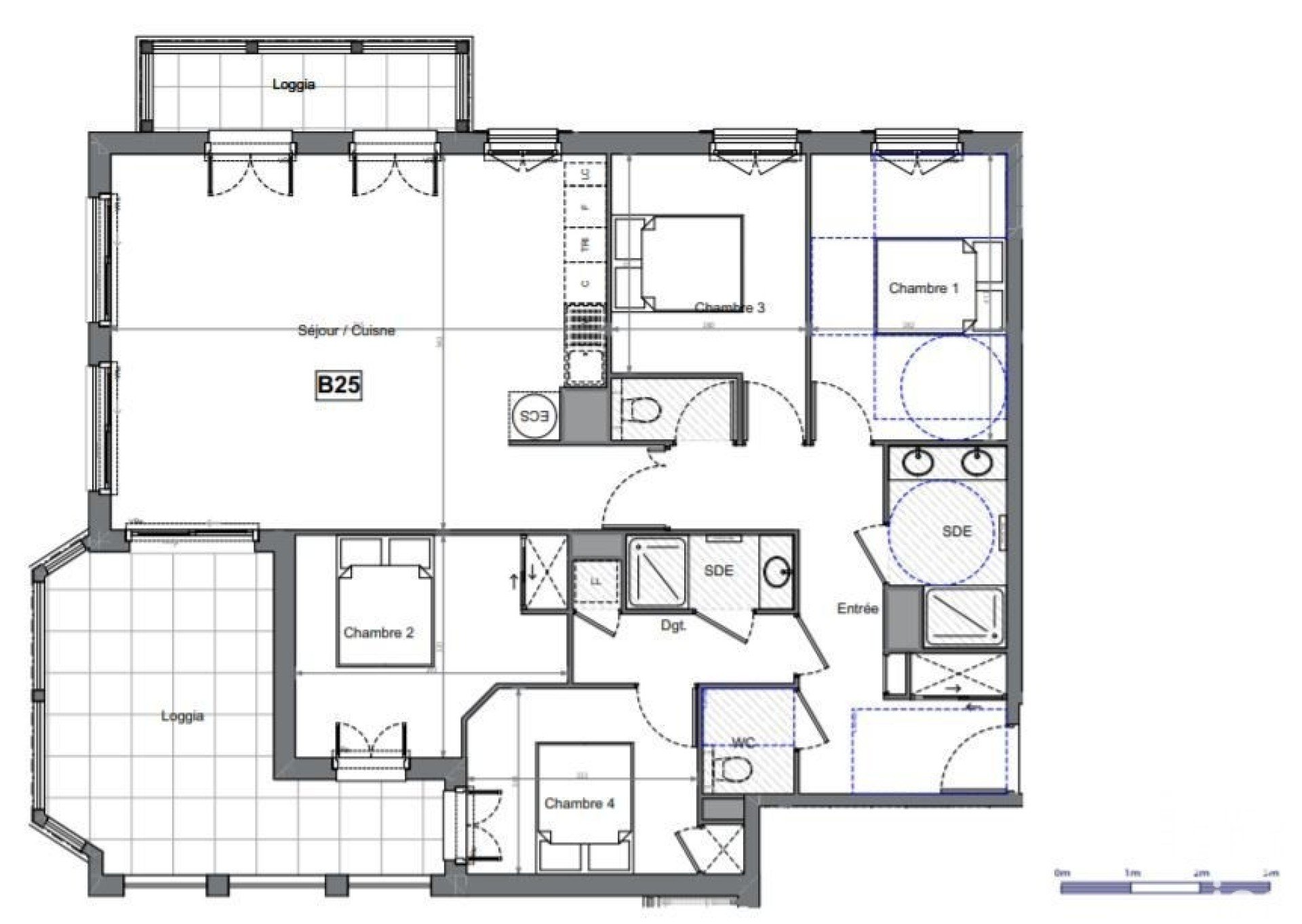 Appartement a louer cormeilles-en-parisis - 5 pièce(s) - 106 m2 - Surfyn