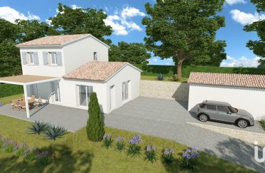 Land of 1,104 sq m in Contes (06390)