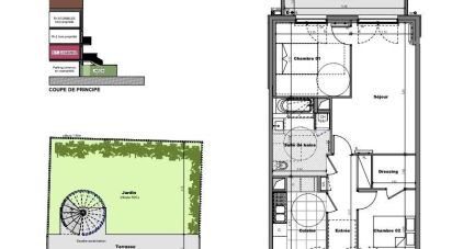 Appartement 3 pièces de 68 m² à Cabourg (14390)