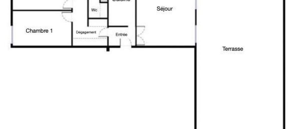 Apartment 3 rooms of 60 m² in Vaux-le-Pénil (77000)