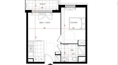 Apartment 2 rooms of 43 sq m in Le Perreux-sur-Marne (94170)