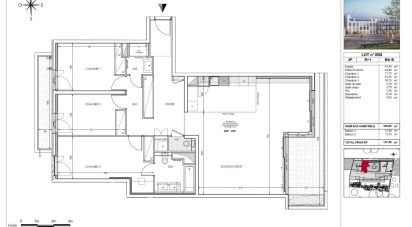 Apartment 4 rooms of 109 sq m in Saint-Cloud (92210)