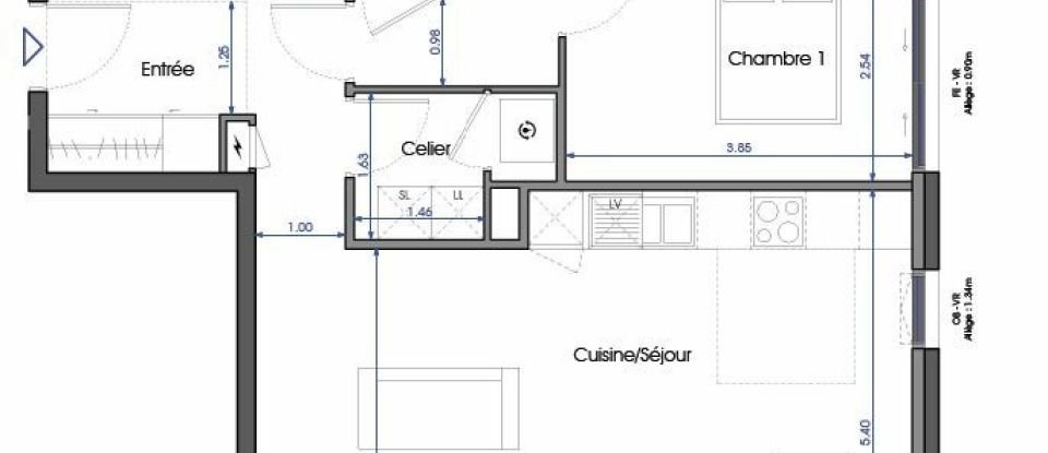 Appartement 3 pièces de 80 m² à Bormes-les-Mimosas (83230)