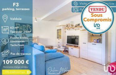 Appartement 3 pièces de 64 m² à Valdoie (90300)