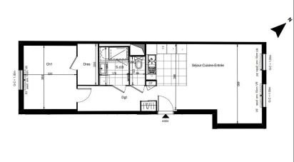 Appartement 2 pièces de 57 m² à Sucy-en-Brie (94370)