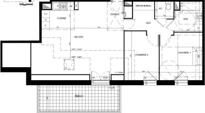 Appartement 3 pièces de 63 m² à Saint-Witz (95470)