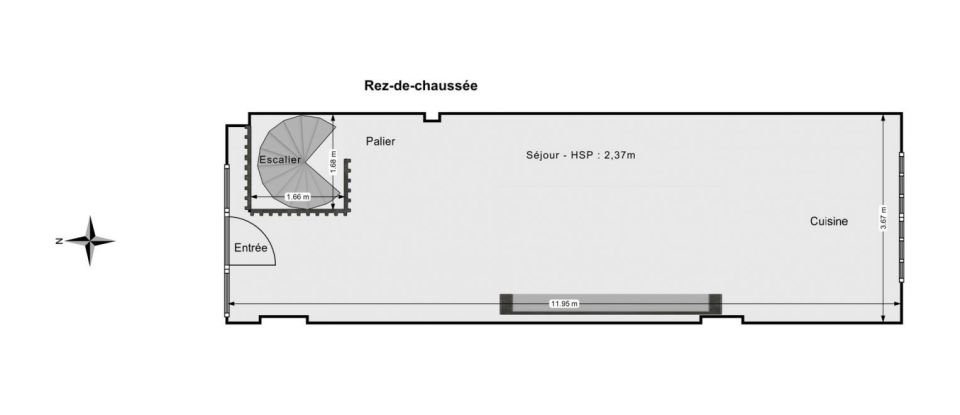 Loft 5 pièces de 120 m² à Montreuil (93100)