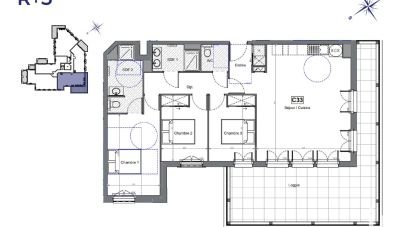 Appartement 4 pièces de 90 m² à Cormeilles-en-Parisis (95240)