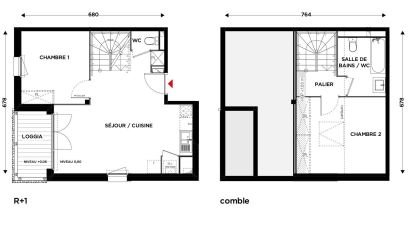 Apartment 3 rooms of 63 m² in Eaunes (31600)