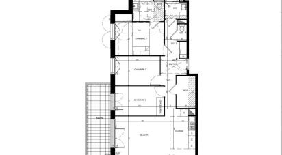 Apartment 4 rooms of 84 m² in Saint-Witz (95470)