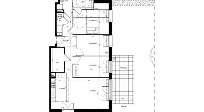 Apartment 4 rooms of 83 m² in Saint-Witz (95470)