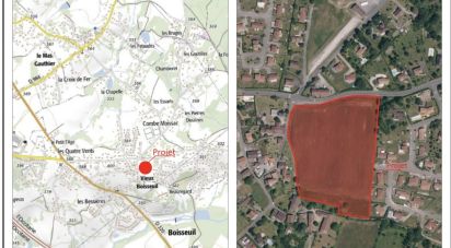Land of 785 m² in Boisseuil (87220)