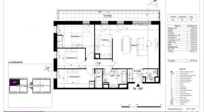Appartement 4 pièces de 97 m² à Pléneuf-Val-André (22370)