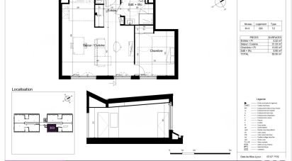 Appartement 2 pièces de 55 m² à Pléneuf-Val-André (22370)