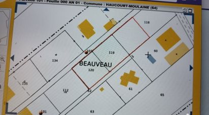 Land of 1,800 m² in Haucourt-Moulaine (54860)